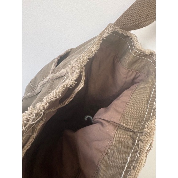 Life is Good Brown Tote Bag – Floral – Y2K Vibes - Picture 4 of 4